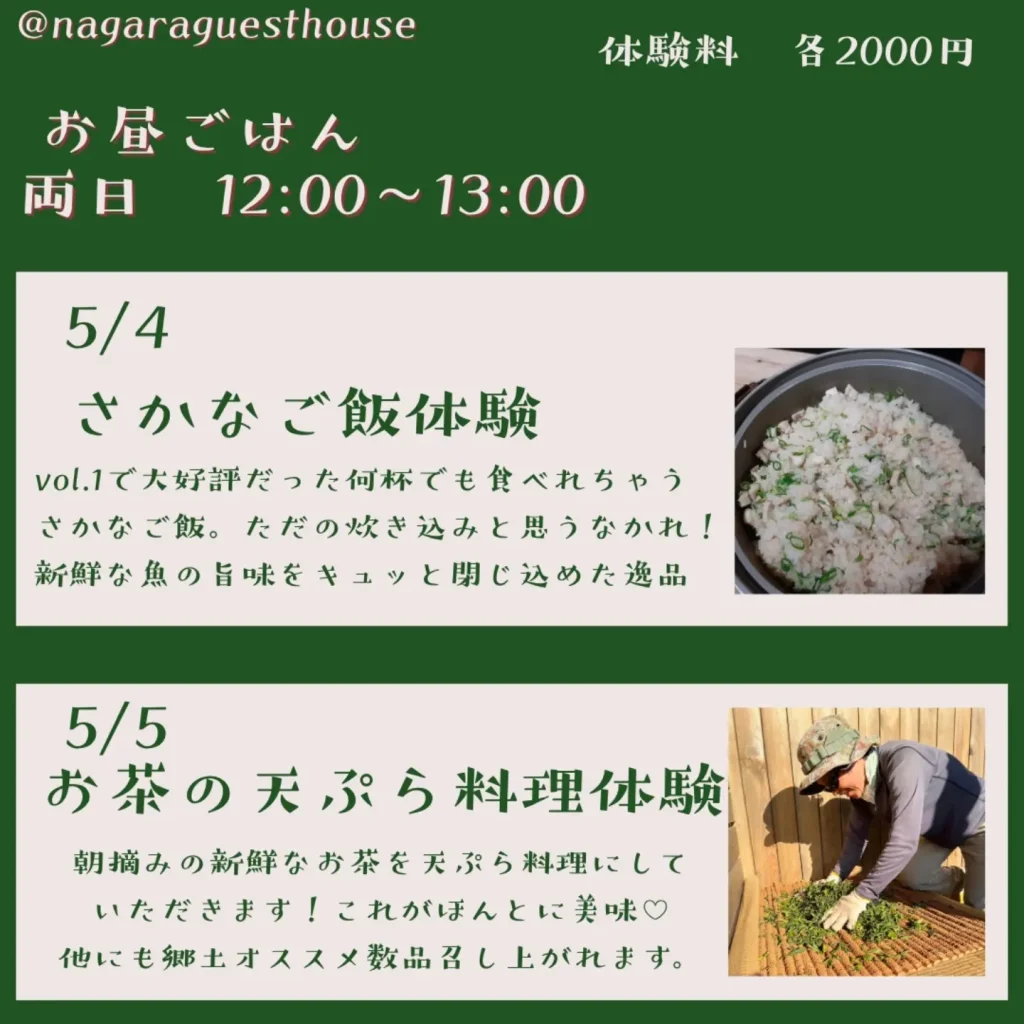 【三重県尾鷲市】三木里「ながらのおうち 心と体のメンテナンス Vol.2」開催|お茶摘み・ヨガ・気功・足のお話で整える2日間